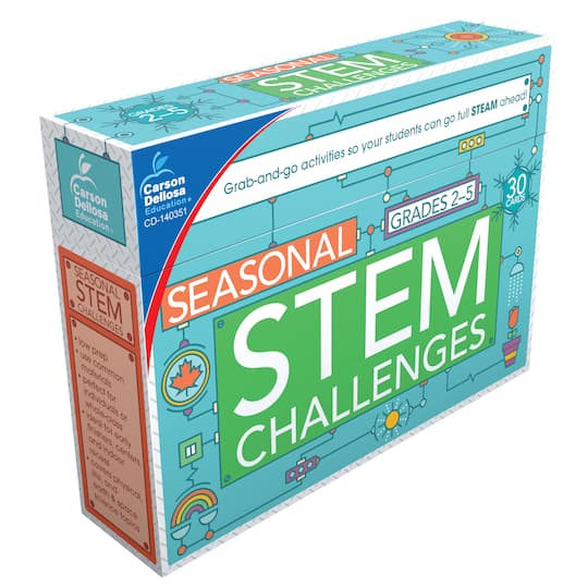 Carson Dellosa Education&#xAE; Seasonal STEM Challenges Learning Cards